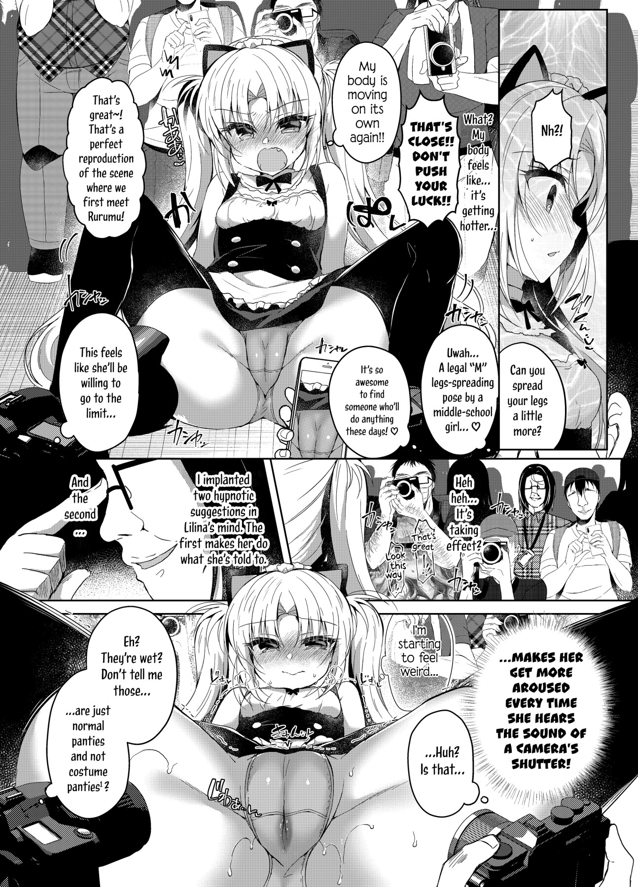 Hentai Manga Comic-A Sassy Female Brat Hypnotized and Punished with Cosplay Voyeurism-Read-11